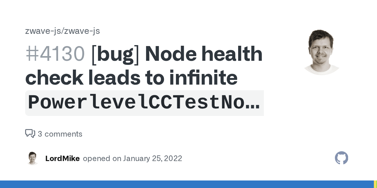[bug] Node health check leads to infinite