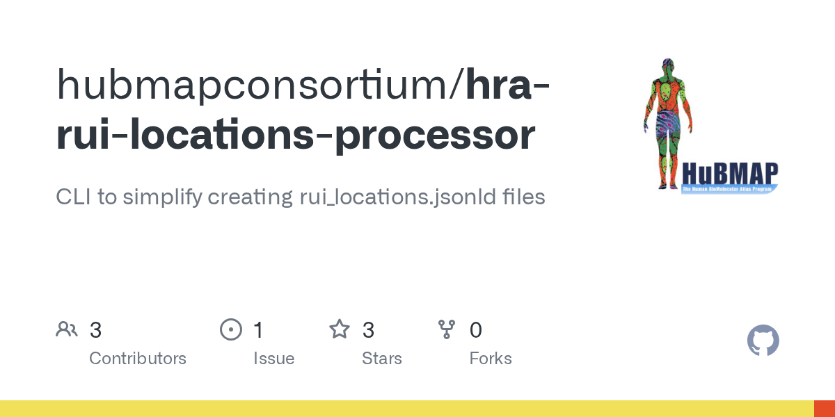GitHub hubmapconsortium/hraruilocationsprocessor Repo for a