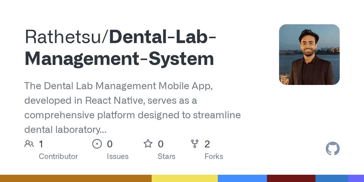 GitHub Rathetsu/DentalLabManagementSystem The Dental Lab Management Mobile App, developed