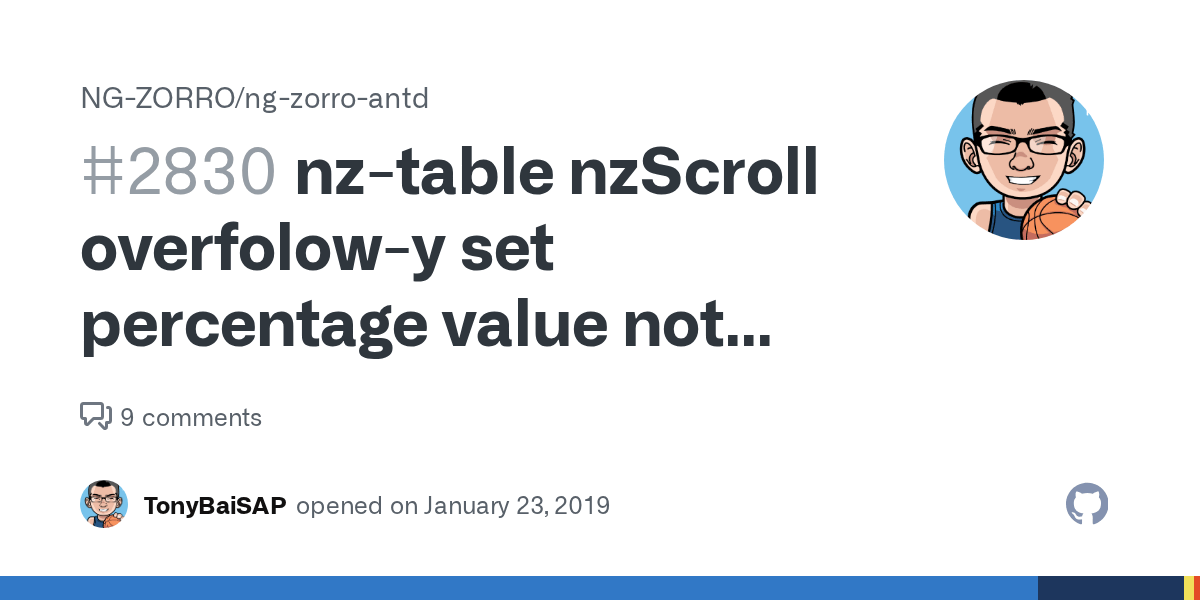 nztable nzScroll overfolowy set percentage value not working · Issue