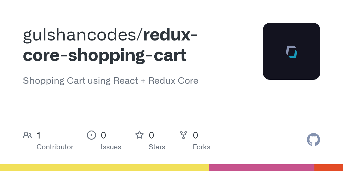 GitHub Shopping Cart using
