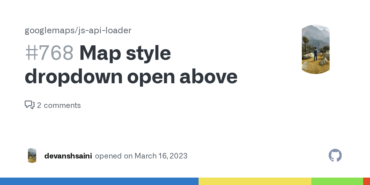 Map style dropdown open above · Issue 768 · googlemaps/jsapiloader