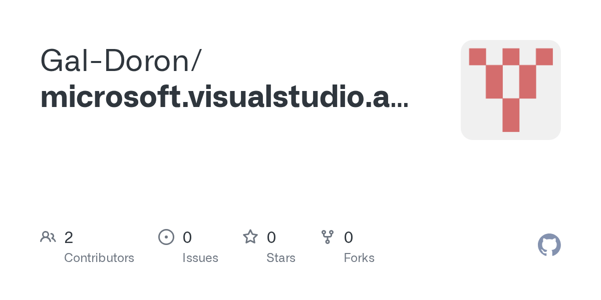 GitHub GalDoron/microsoft.visualstudio.azure.containers.tools