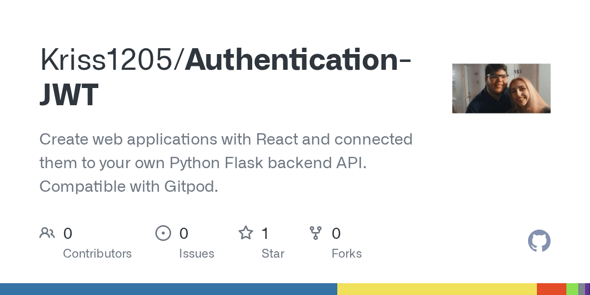 GitHub Kriss1205/AuthenticationJWT Create web applications with