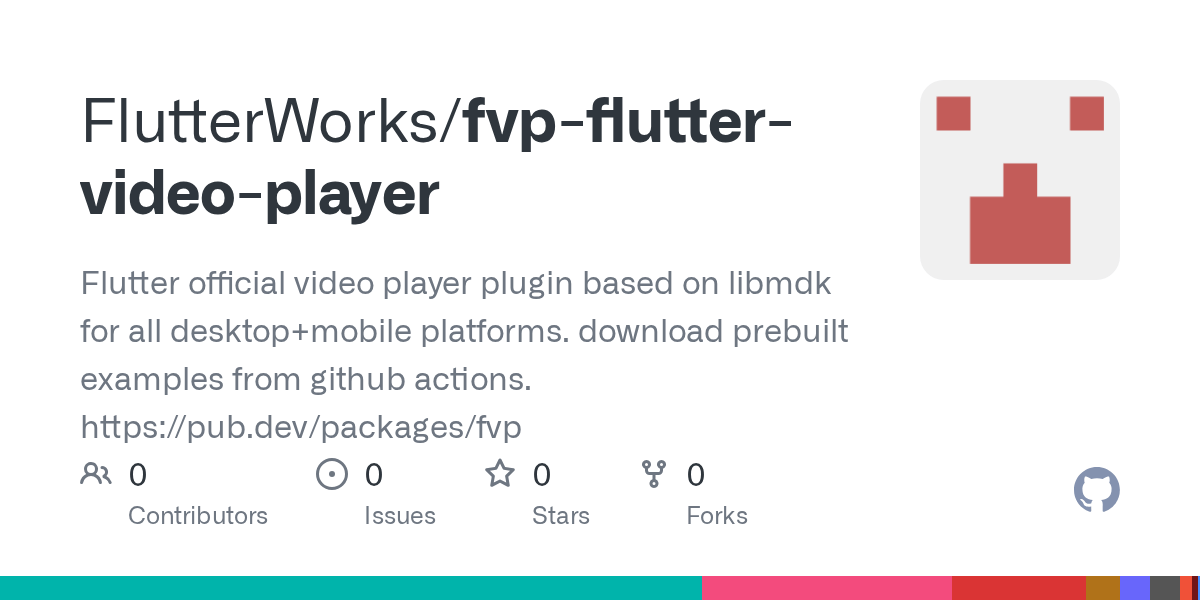 GitHub - FlutterWorks/fvp-flutter-video-player: Flutter official video