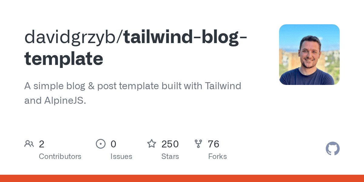 tailwindblogtemplate/post.html at master · davidgrzyb/tailwindblog