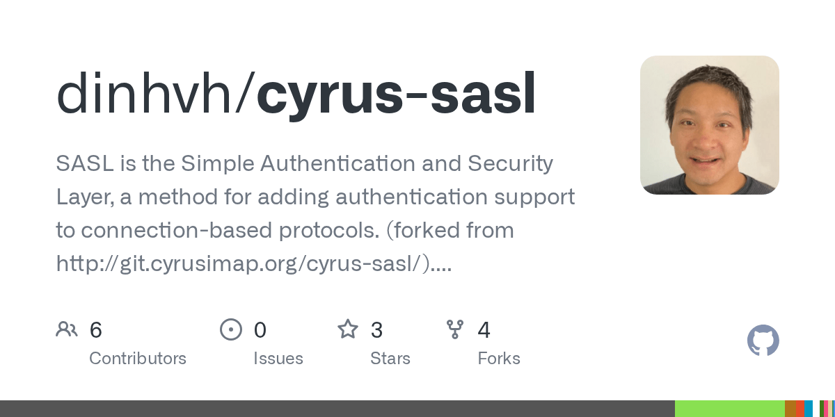 Releases · dinhvh/cyrussasl · GitHub