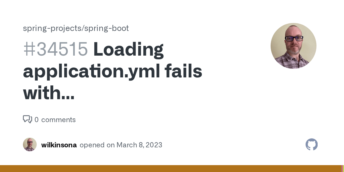 Loading application.yml fails with NoSuchMethodError when using