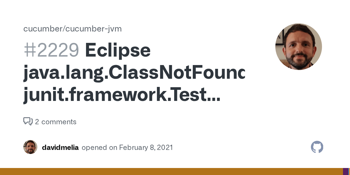 Eclipse java.lang.ClassNotFoundException junit.framework.Test from io