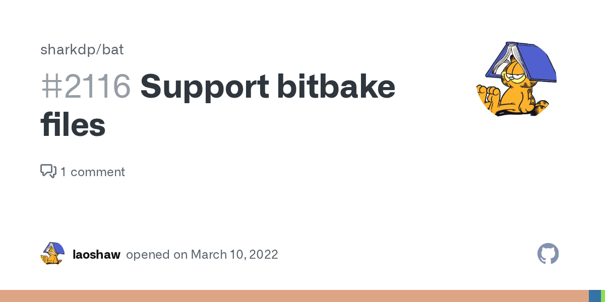 Support bitbake files · Issue 2116 · sharkdp/bat · GitHub