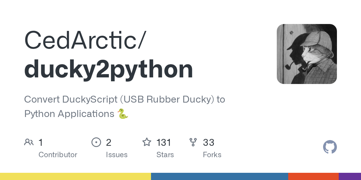 GitHub CedArctic/ducky2python Convert DuckyScript (USB Rubber Ducky