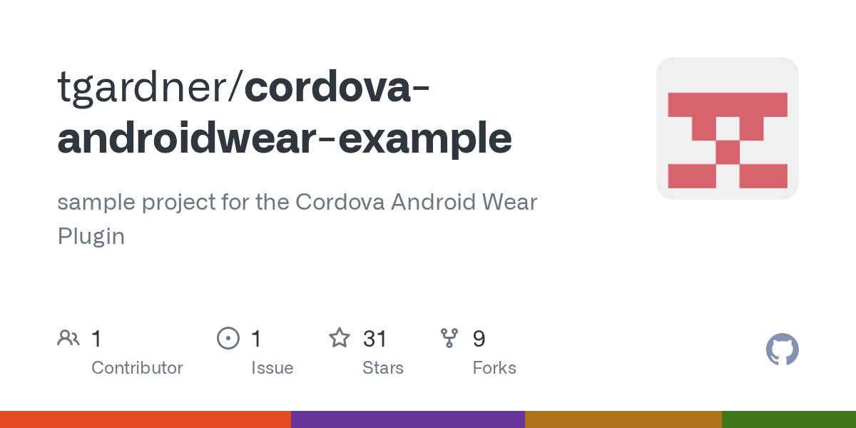 GitHub tgardner/cordovaandroidwearexample sample project for the