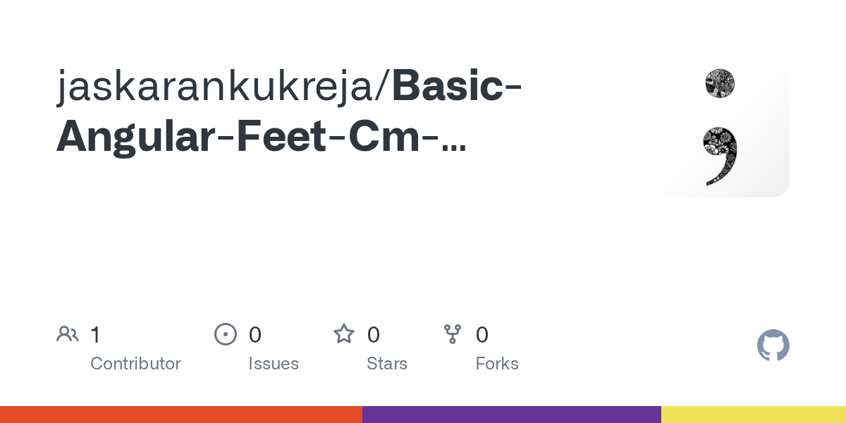GitHub jaskaran121/BasicAngularFeetCmconverter