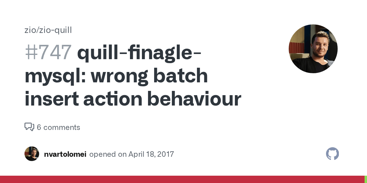quillfinaglemysql wrong batch insert action behaviour · Issue 747