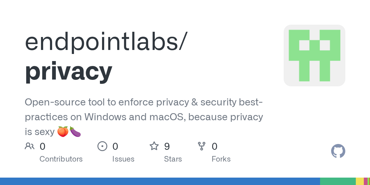 GitHub endpointlabs/privacy Opensource tool to enforce privacy