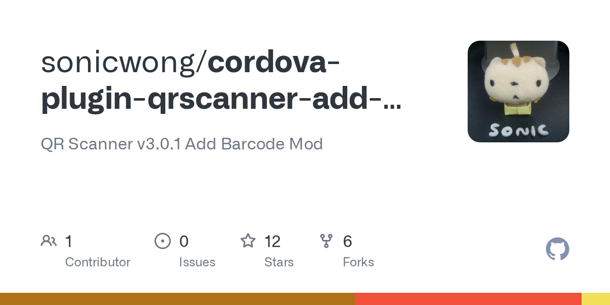 GitHub sonicwong/cordovapluginqrscanneraddbarcode QR Scanner v3