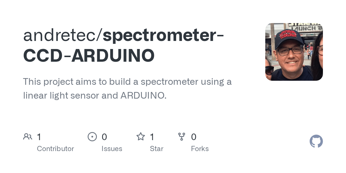 GitHub andretec/spectrometerCCDARDUINO This project aims to build