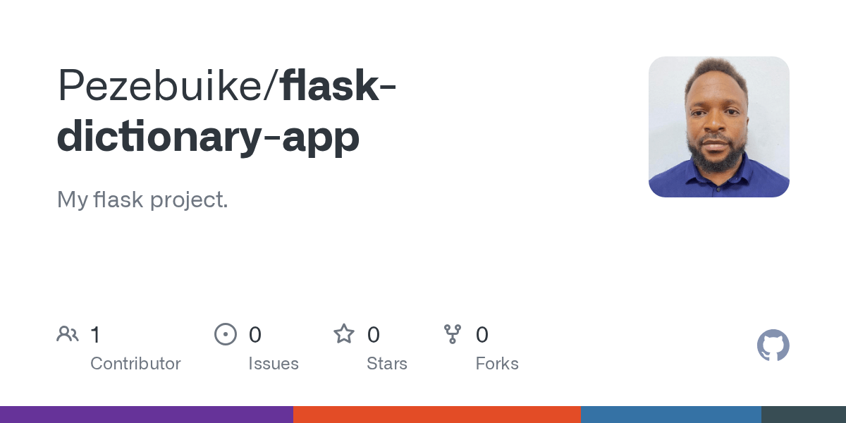 GitHub Pezebuike/flaskdictionaryapp My flask project.