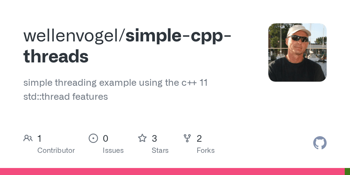 GitHub wellenvogel/simplecppthreads simple threading example using