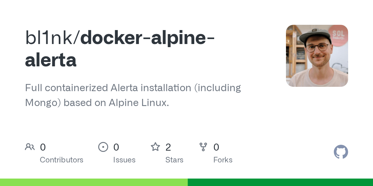 GitHub bl1nk/dockeralpinealerta Full containerized Alerta