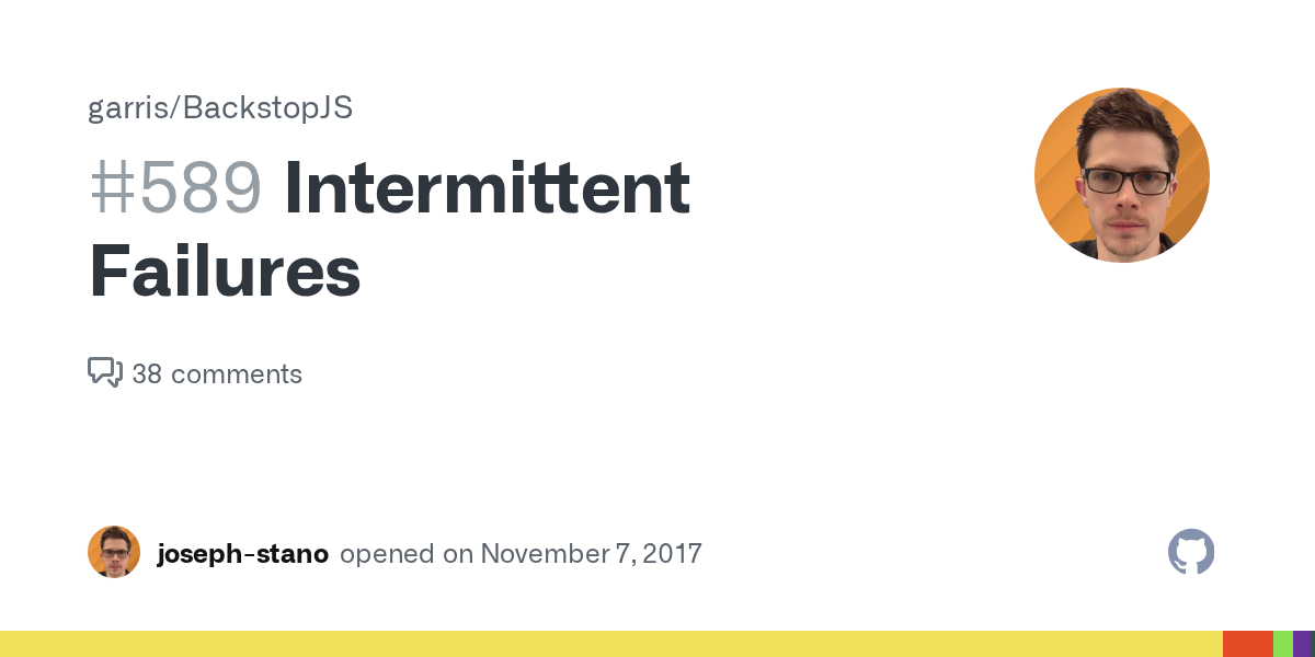 Intermittent Failures · Issue 589 · garris/BackstopJS · GitHub
