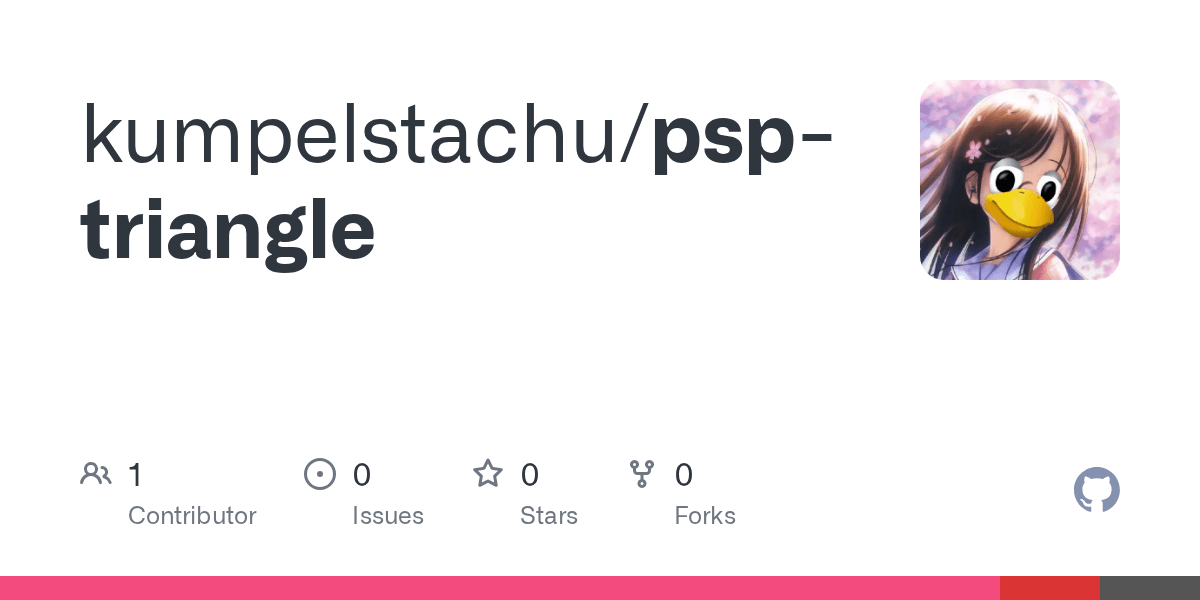 GitHub KumpelStachu/psptriangle