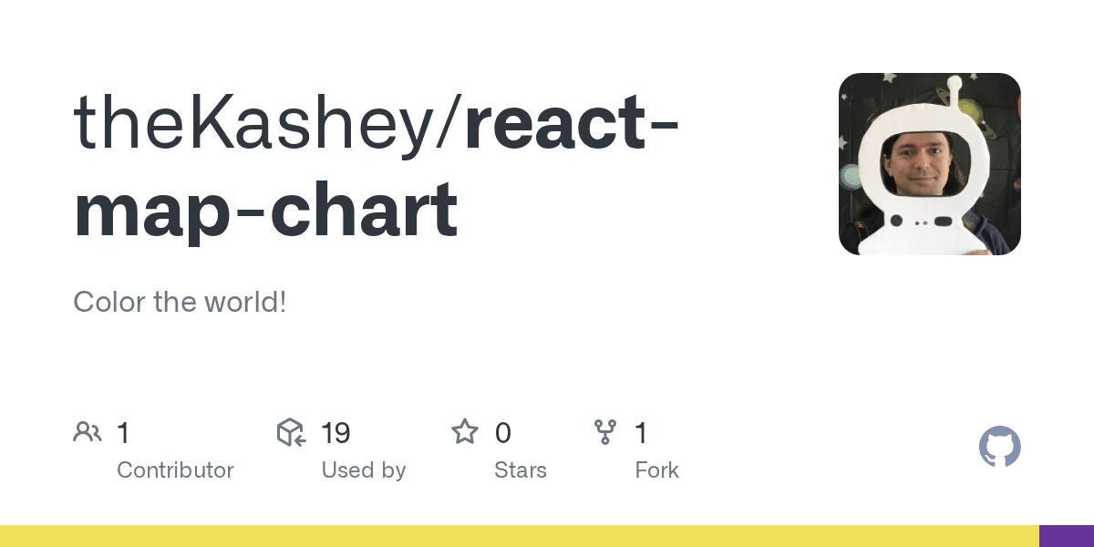 GitHub theKashey/reactmapchart Color the world!