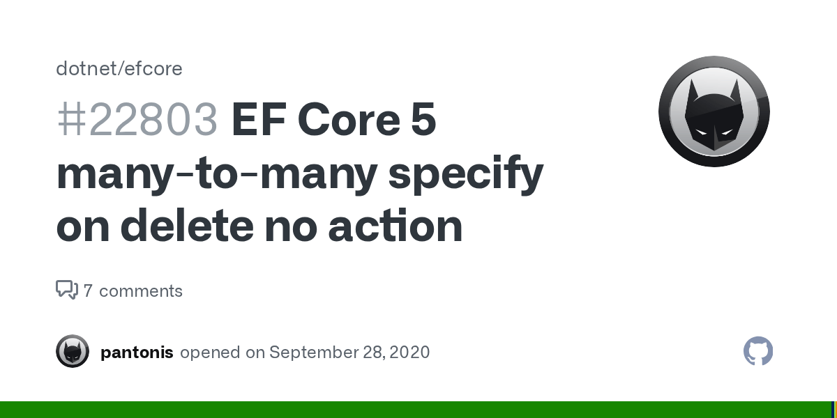 EF Core 5 manytomany specify on delete no action · Issue 22803