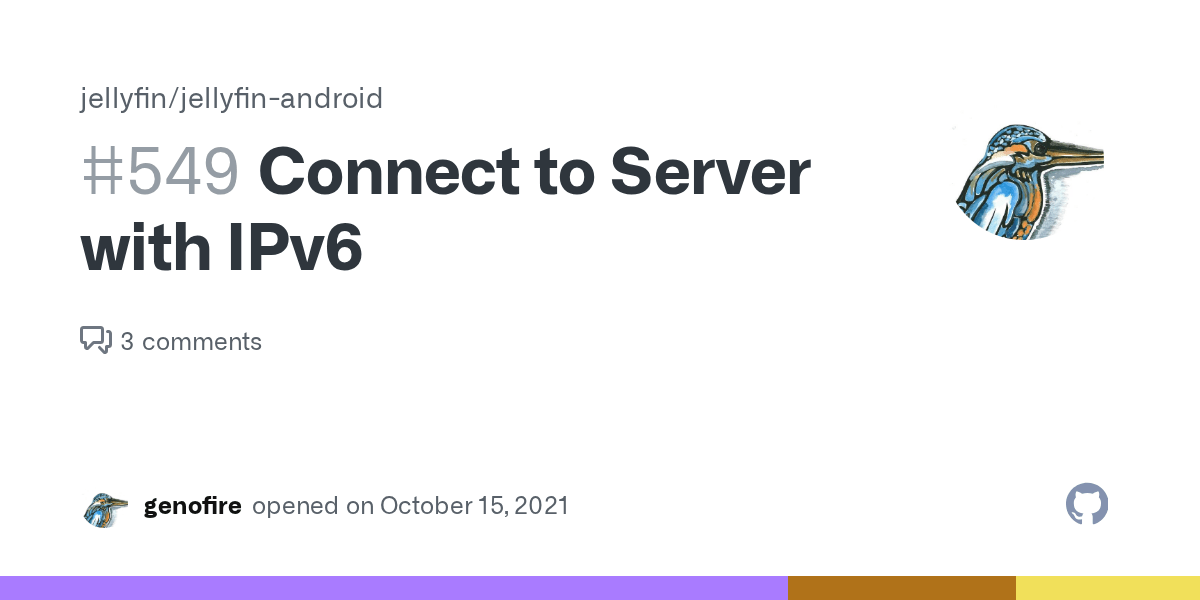 Connect to Server with IPv6 · Issue 549 · jellyfin/jellyfinandroid