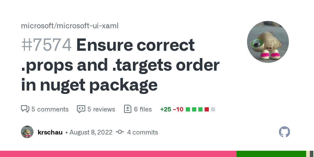 Ensure correct .props and .targets order in nuget package by krschau
