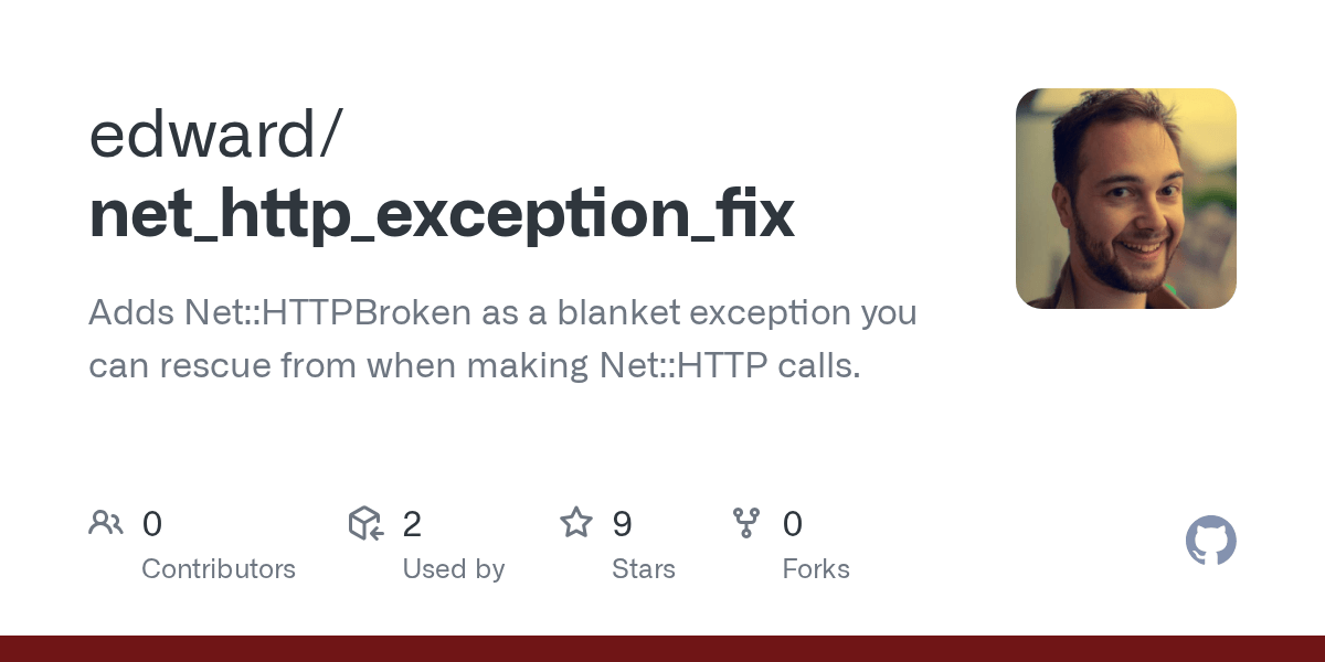 GitHub Adds NetHTTPBroken as a