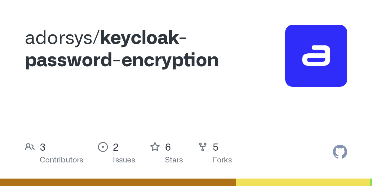 GitHub adorsys/keycloakpasswordencryption