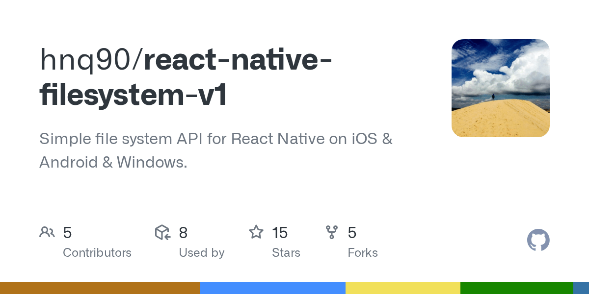 GitHub hnq90/reactnativefilesystemv1 Simple file