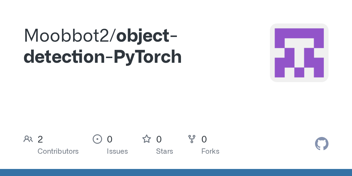 GitHub Moobbot2/objectdetectionPyTorch