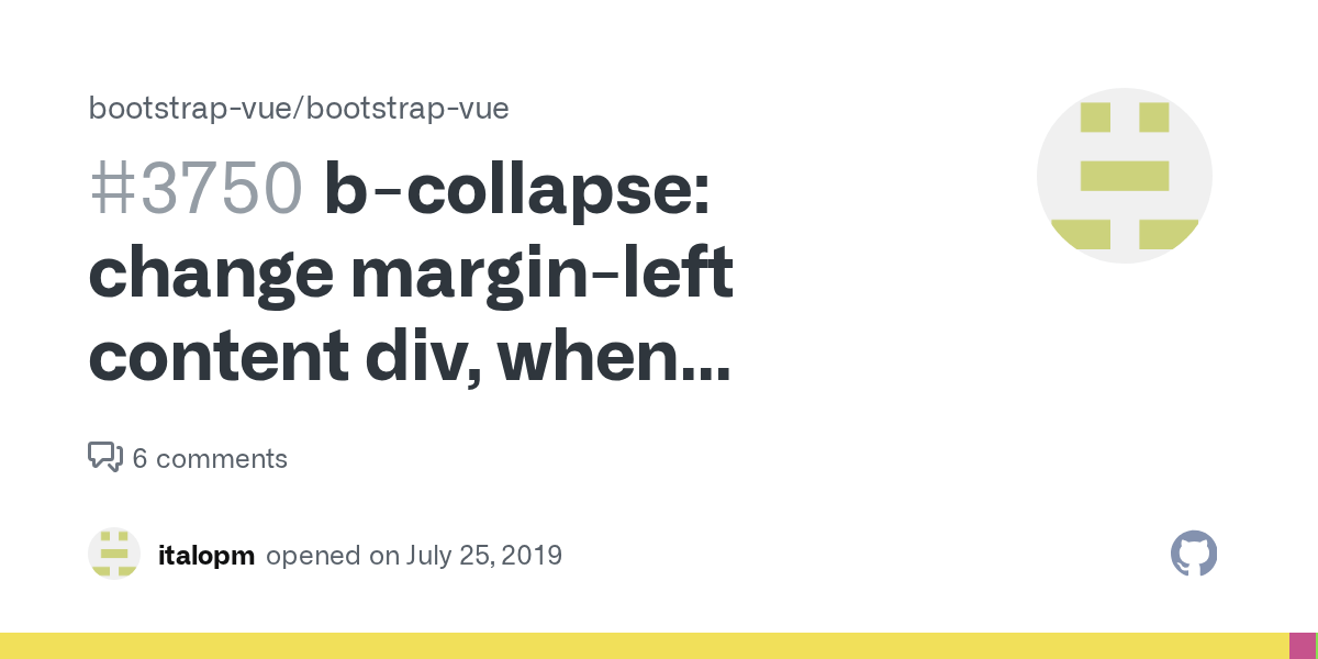 bcollapse change marginleft content div, when sidebar collapse. this