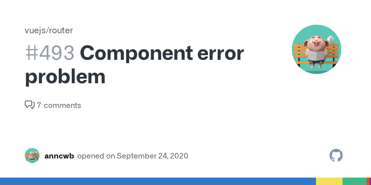Component error problem · Issue 493 · vuejs/router · GitHub