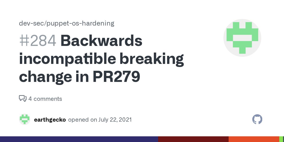 Backwards breaking change in PR279 · Issue 284 · devsec
