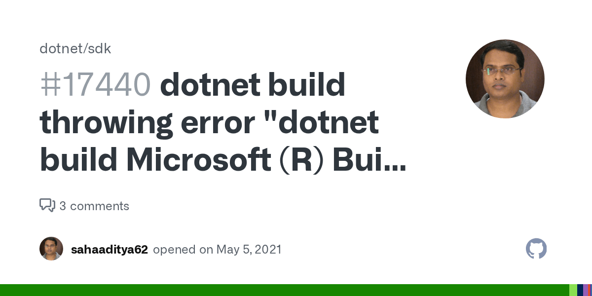 build throwing error build Microsoft (R) Build Engine