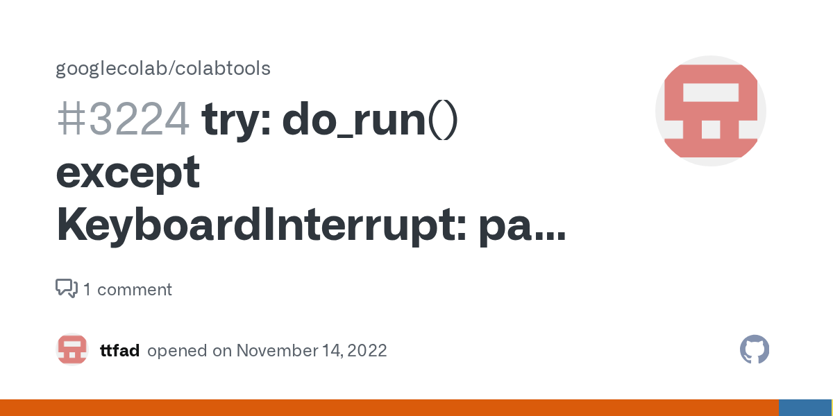 try do_run() except KeyboardInterrupt pass finally print('Seed used