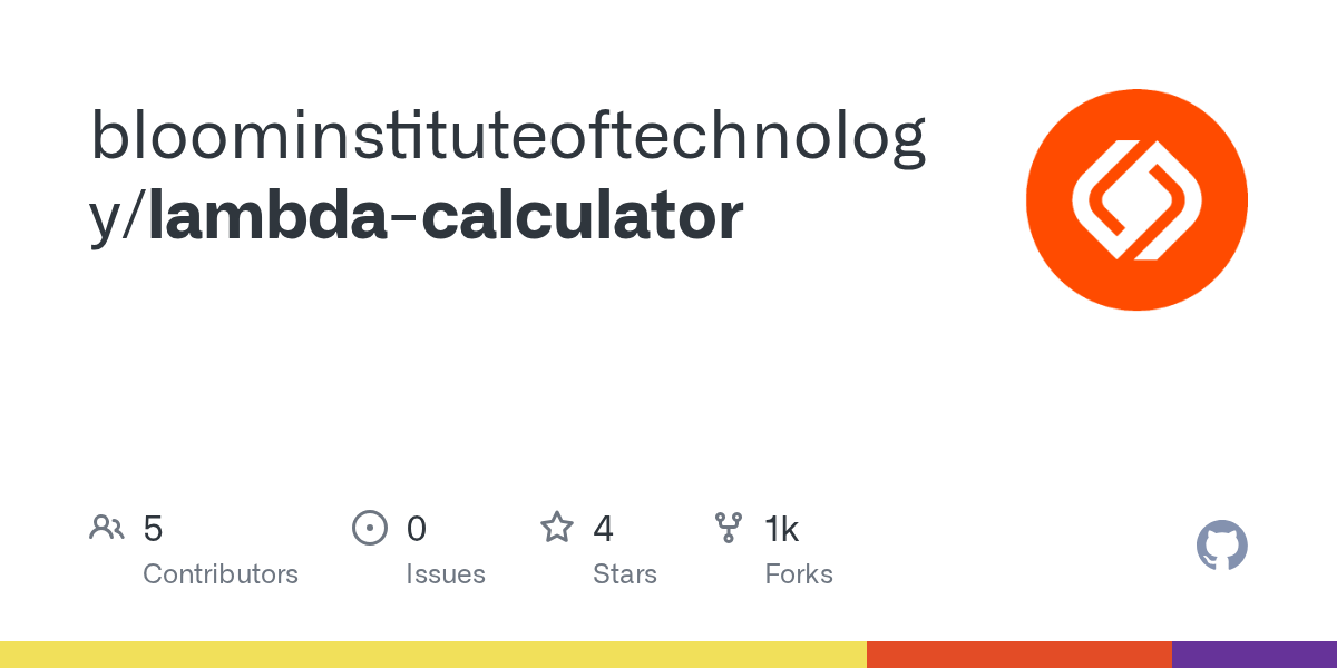 GitHub bloominstituteoftechnology/lambdacalculator