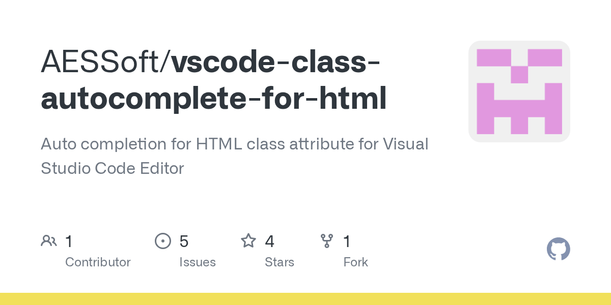 GitHub Auto completion