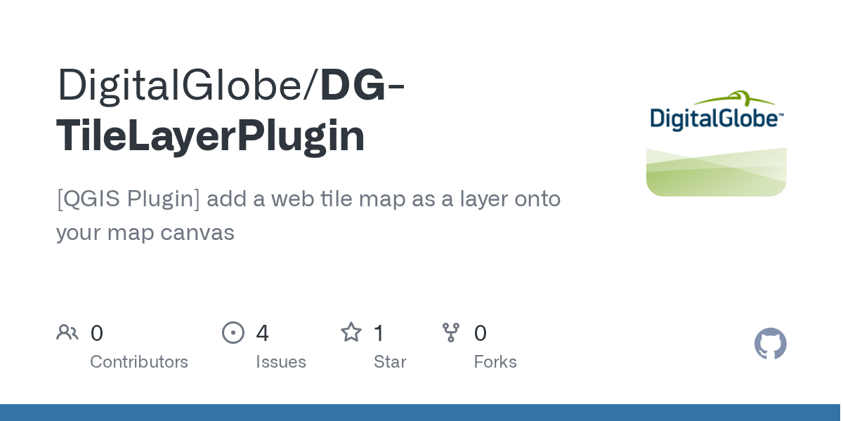 GitHub DigitalGlobe/DGTileLayerPlugin [QGIS Plugin] add a web tile