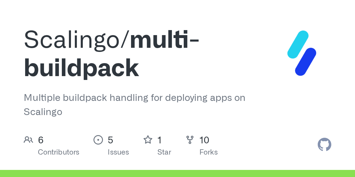 GitHub Scalingo/multibuildpack Multiple buildpack handling for