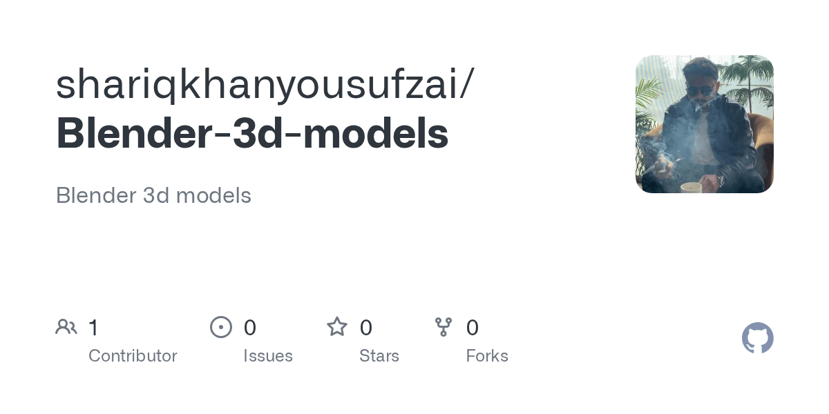 GitHub shariqkhanyousufzai/Blender3dmodels Blender 3d models