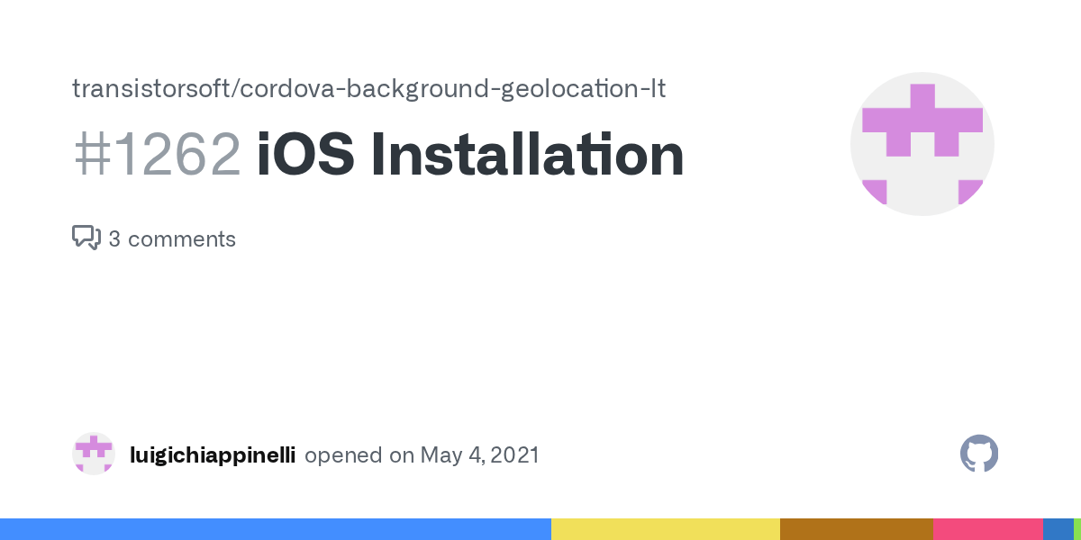 iOS Installation · Issue 1262 · transistorsoft/cordovabackground