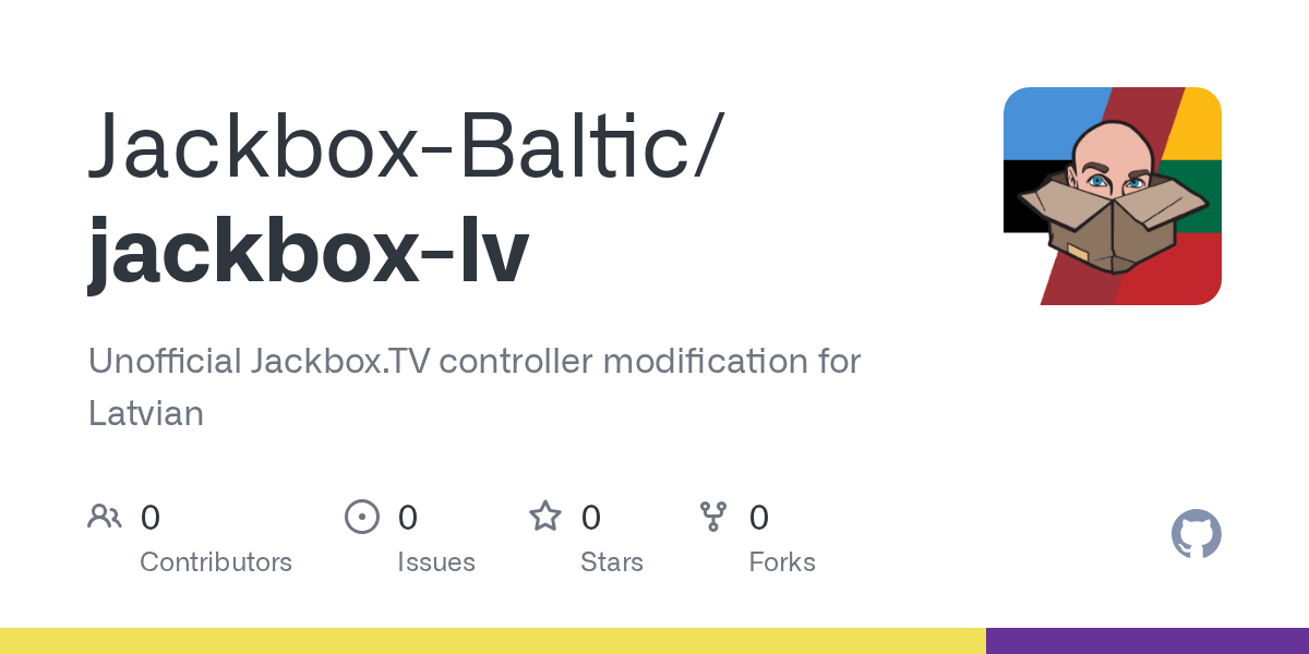 GitHub JackboxBaltic/jackboxlv A dump for unofficial Jackbox.TV