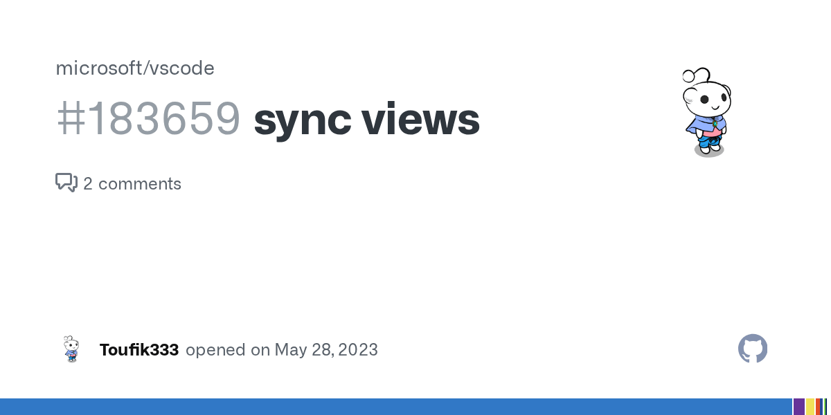 sync views · Issue 183659 · microsoft/vscode · GitHub