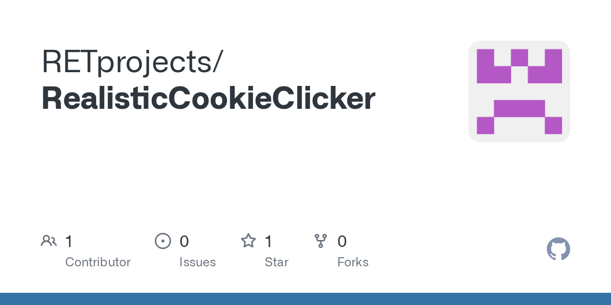 Github Retprojectsrealisticcookieclicker