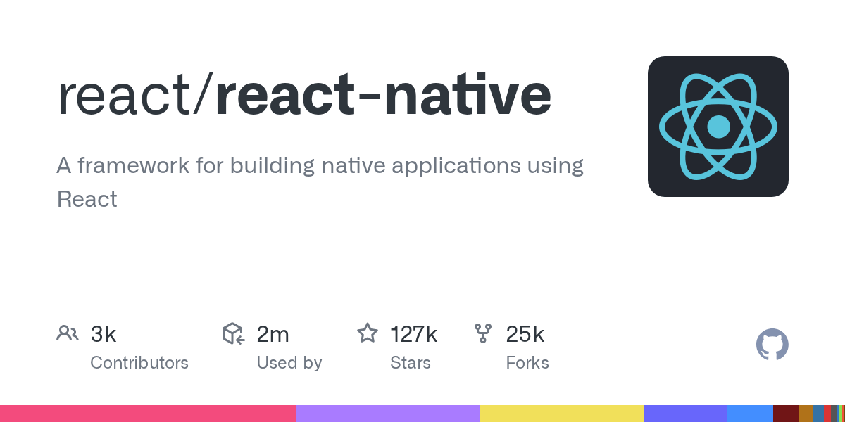 GitHub facebook/reactnative A framework for building