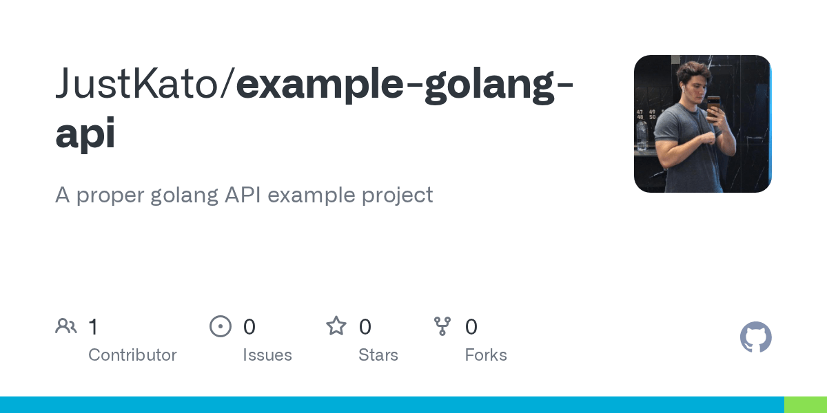 GitHub JustKato/examplegolangapi A proper golang API example project